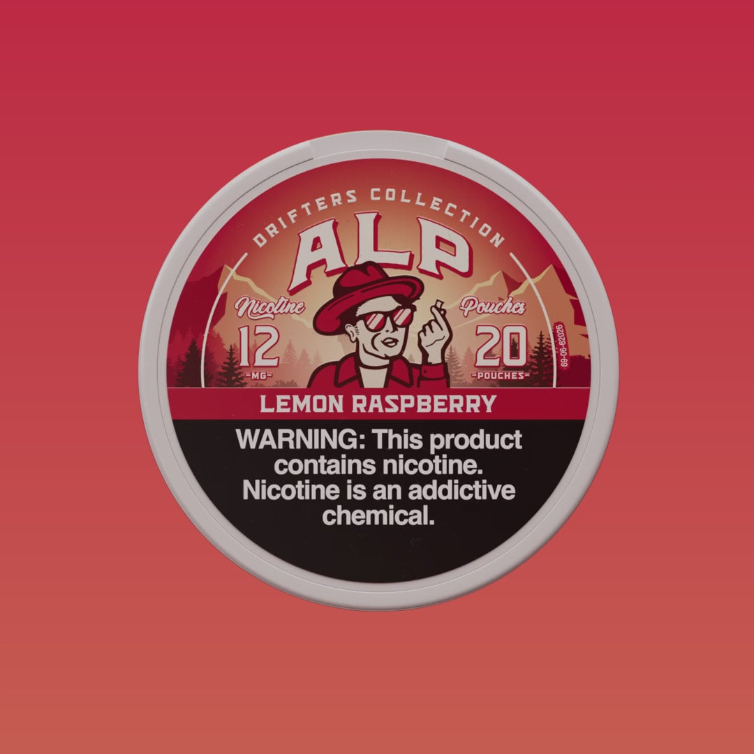 Lemon Raspberry - ALP Nicotine Pouches - 20ct