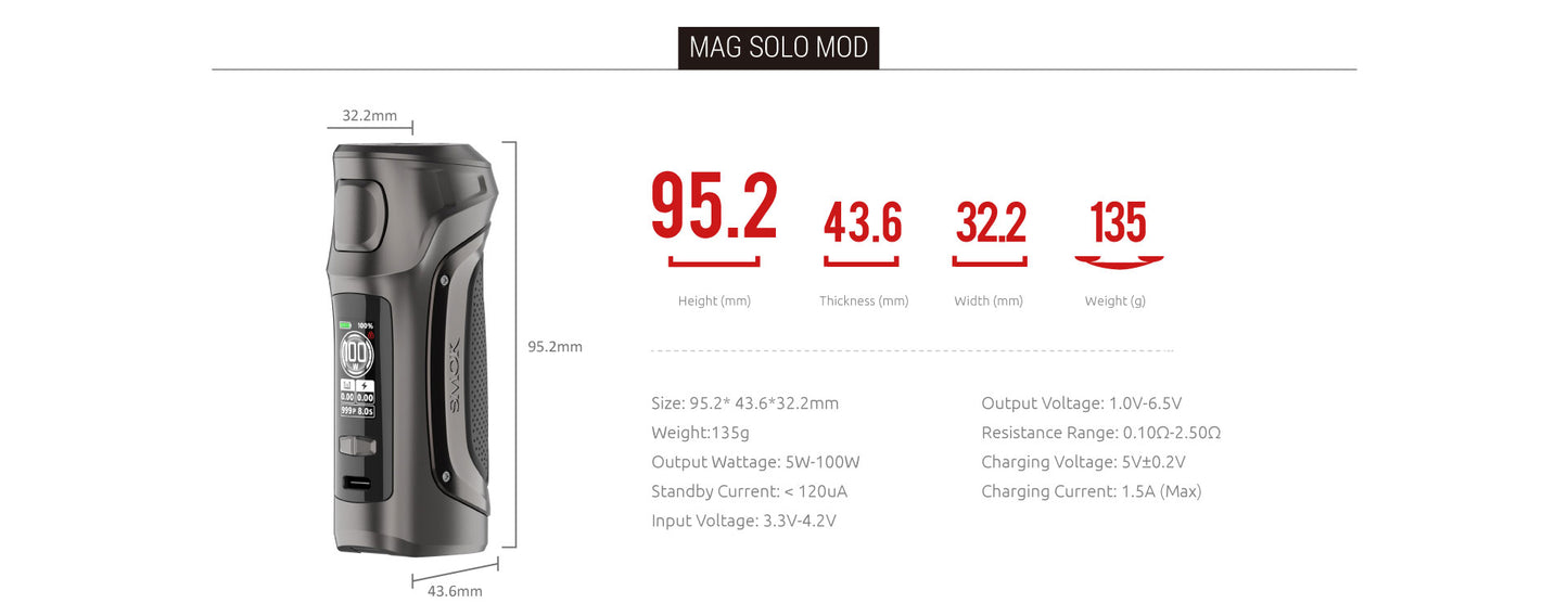 SMOK MAG Solo Starter Kit