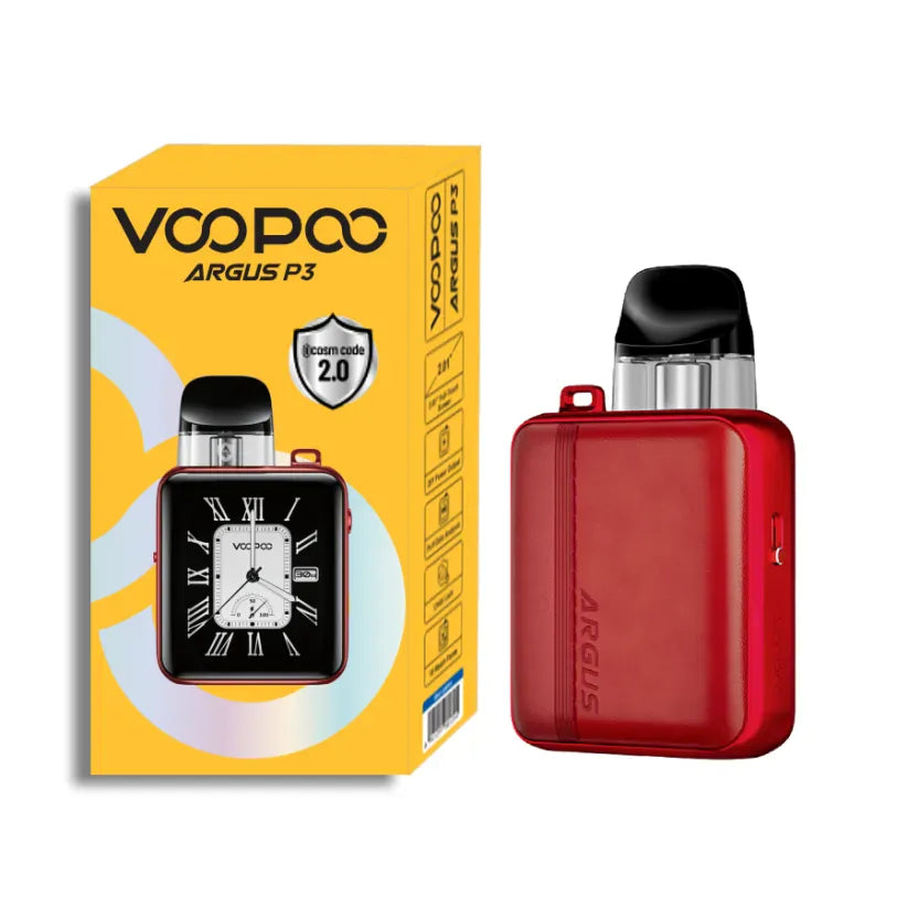VOOPOO Argus P3 30W Pod System with Touchscreen & Snap Pods Giant Vapes VOOPOO Argus P3 30W Pod System with Touchscreen & Snap Pods Giant Vapes