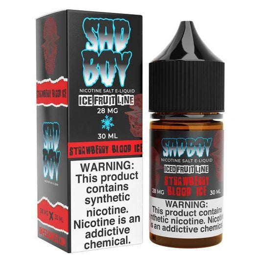 Strawberry Blood ICE SALT - Sadboy - 30mL