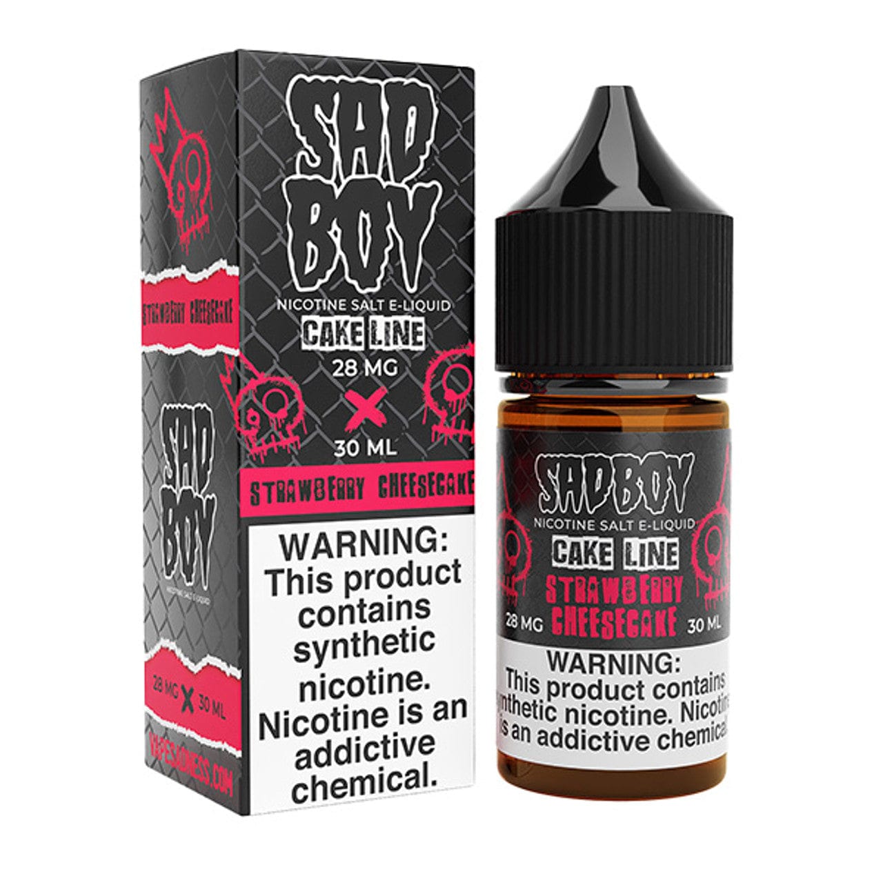 Strawberry Cheesecake SALT - Sadboy - 30mL