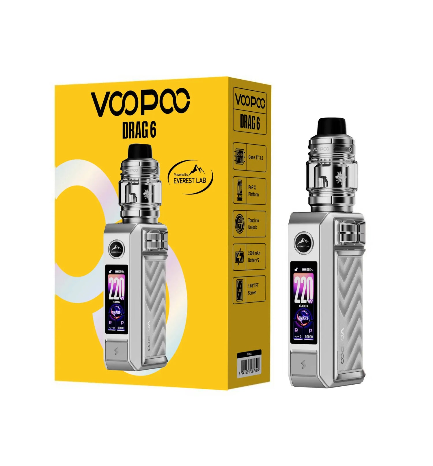 VOOPOO Drag 6 220W Starter Kit