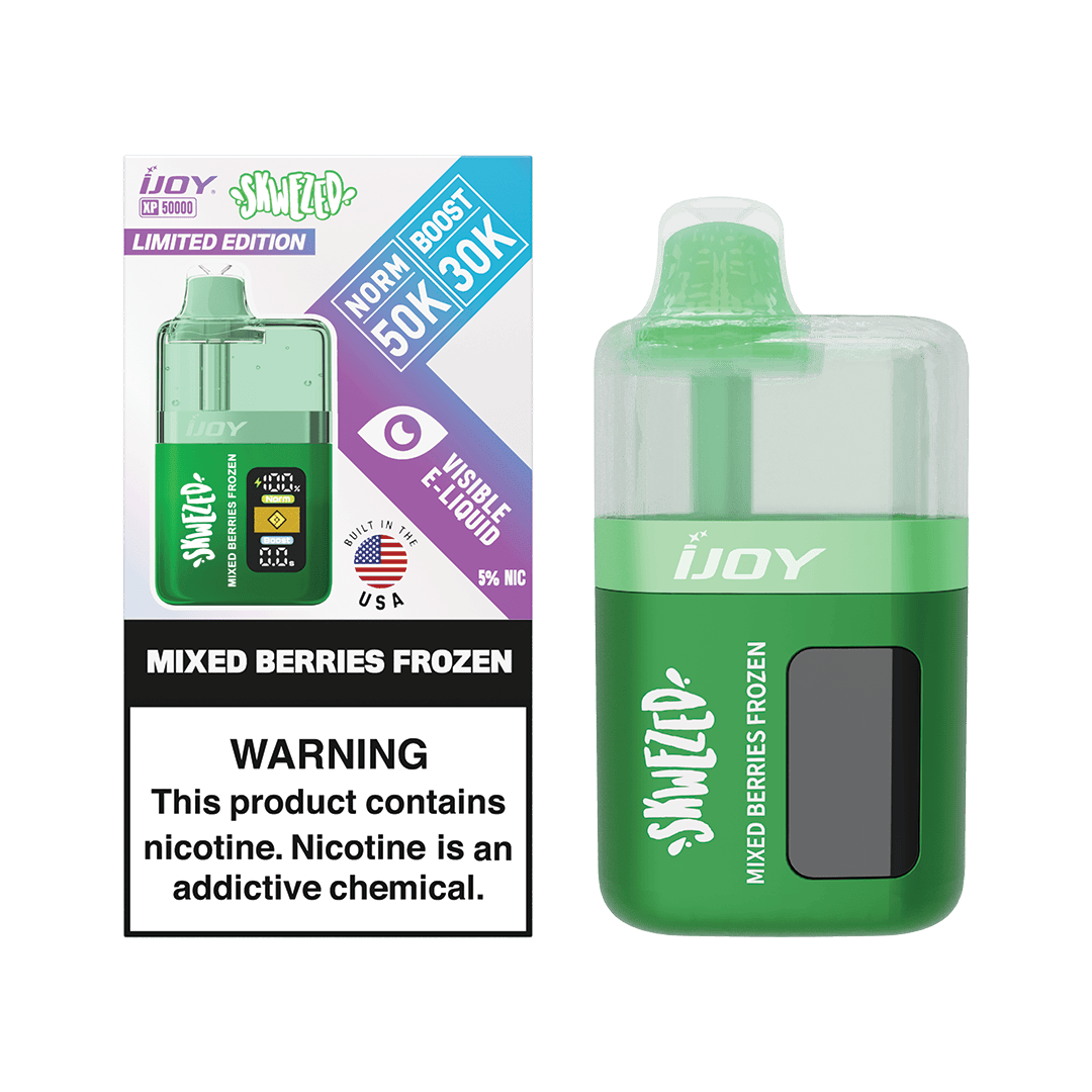 Skwezed x iJoy XP50000 Disposable 50K Puffs, 20mL, 5% Nic Salt Giant Vapes Skwezed x iJoy XP50000 Disposable 50K Puffs, 20mL, 5% Nic Salt Giant Vapes
