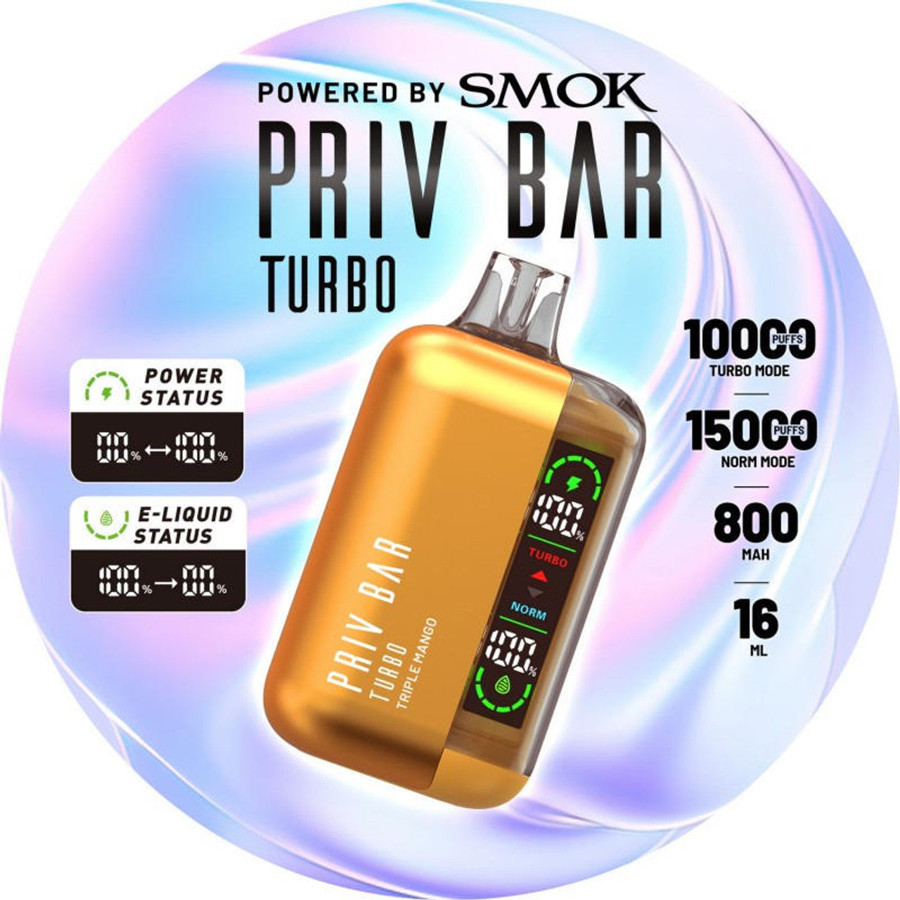 SMOK Priv Bar Turbo 15K Disposable