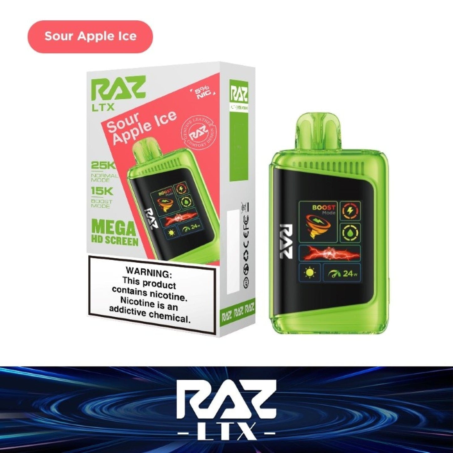 RAZ LTX DC25000 Disposable