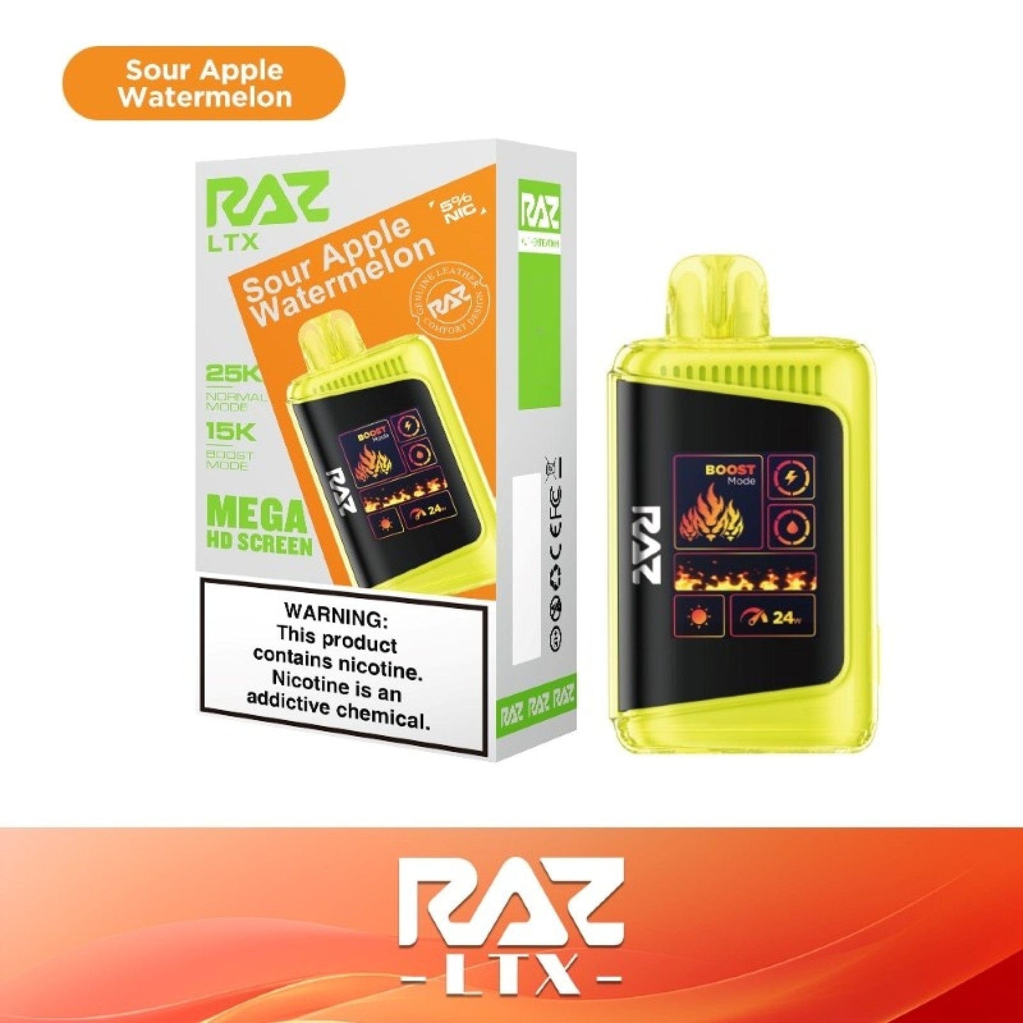 RAZ LTX DC25000 Disposable