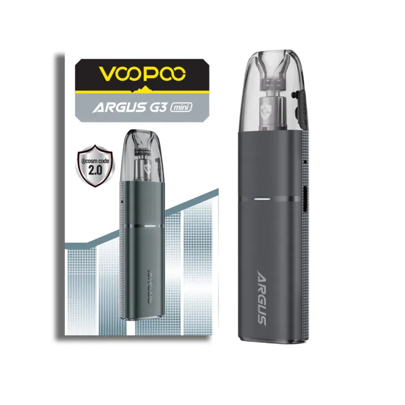 VOOPOO ARGUS G3 Mini 30W Pod System Compact 1350mAh Pod Vape Giant Vapes VOOPOO ARGUS G3 Mini 30W Pod System Compact 1350mAh Pod Vape Giant Vapes