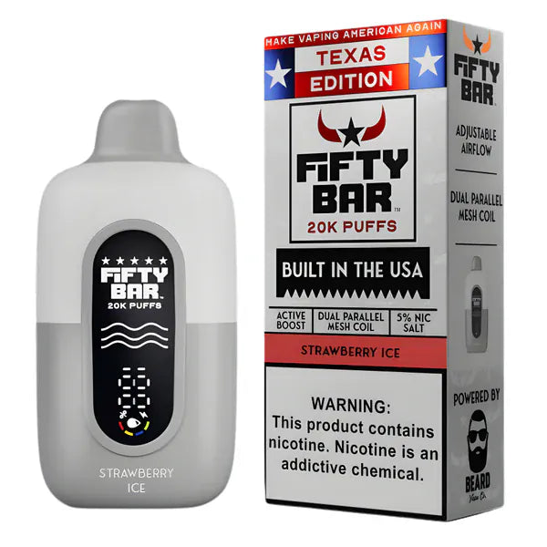 Fifty Bar V2 20K Disposable Texas Edition