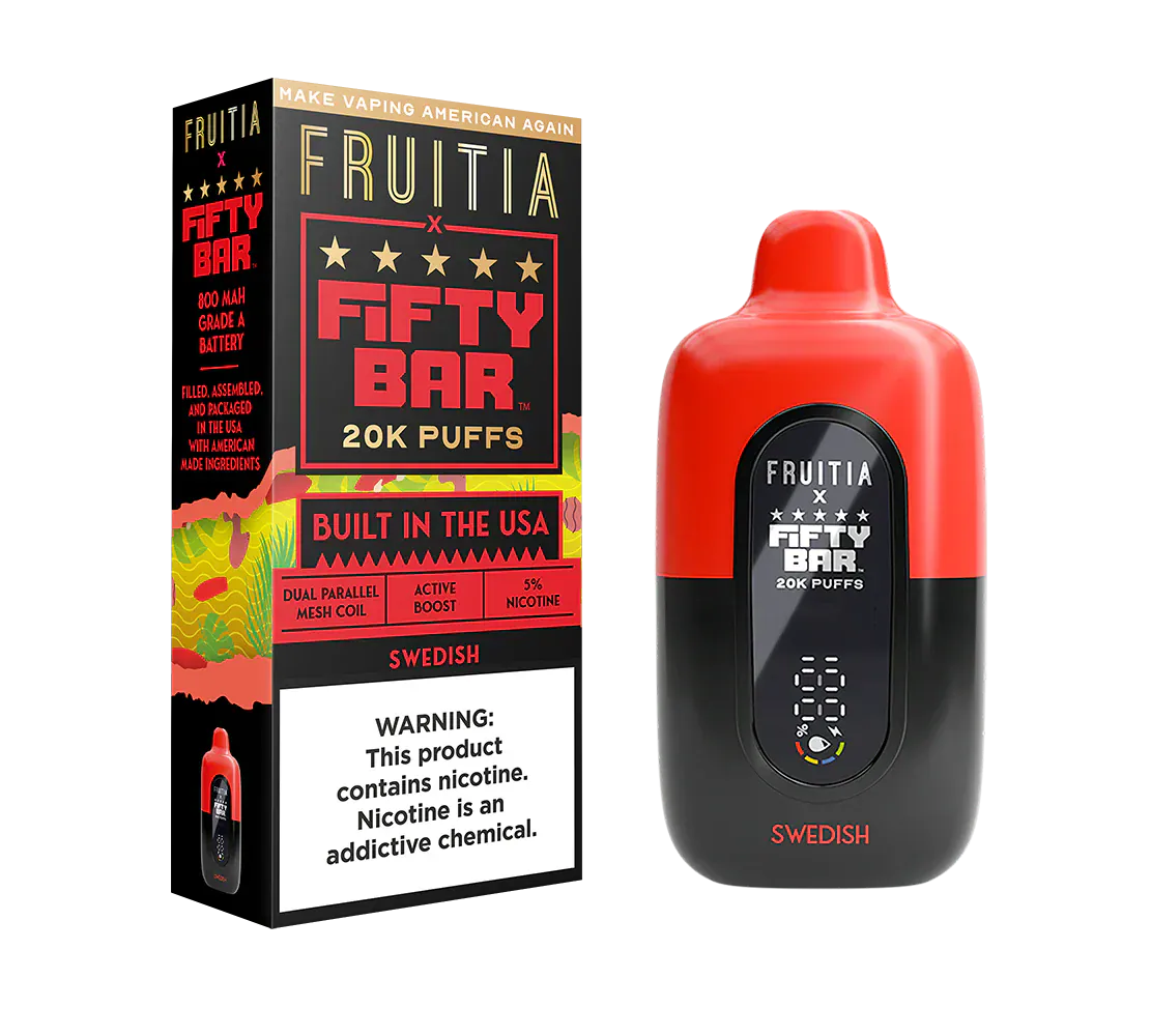 Fruitia x Fifty Bar 20K Disposable