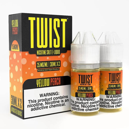 Yellow Peach SALT - Twist E-Liquids - 60mL