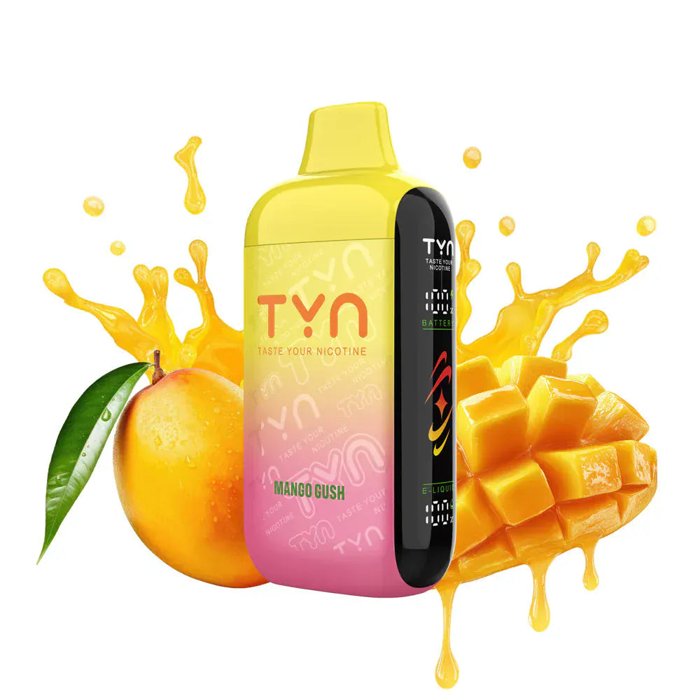TYN 50K Disposable 50,000 Puff Dual Mesh Vape with HD Screen Giant Vapes TYN 50K Disposable 50,000 Puff Dual Mesh Vape with HD Screen Giant Vapes