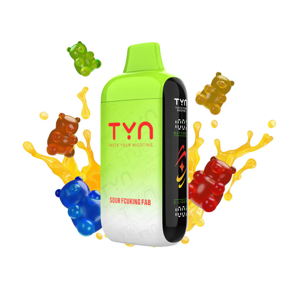 TYN 50K Disposable 50,000 Puff Dual Mesh Vape with HD Screen Giant Vapes TYN 50K Disposable 50,000 Puff Dual Mesh Vape with HD Screen Giant Vapes