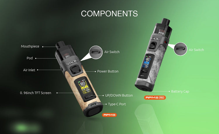 SMOK RPM 5 80W Pod Kit - SMOKTech - Giant Vapes