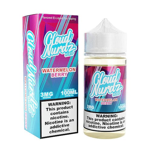 ICED Watermelon Berry - Cloud Nurdz - 100mL