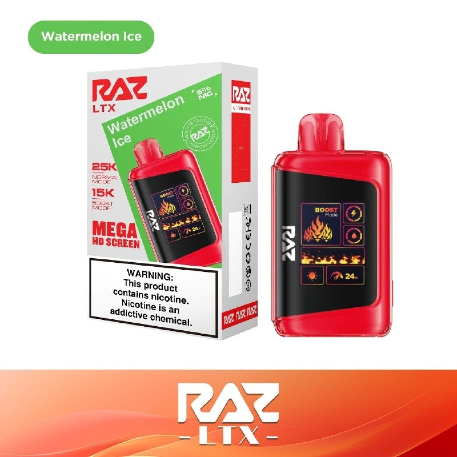 Rl Raz Vapes RAZ LTX DC25000 Disposable - Vape Disposable Rl Raz Vapes RAZ LTX DC25000 Disposable - Vape Disposable