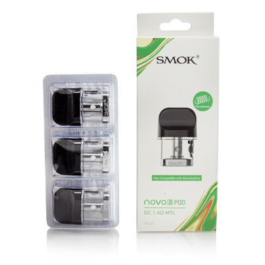 SMOK Novo Pods - 1.4 ohm DC MTL Pod packaging