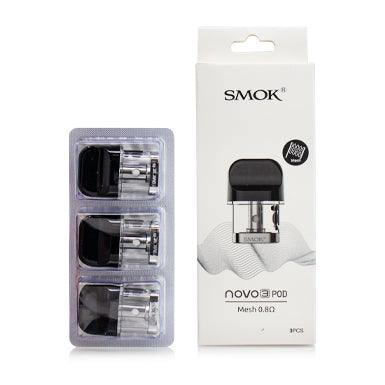 SMOK Novo Pods - 0.8 ohm Novo 3 Mesh Packaging