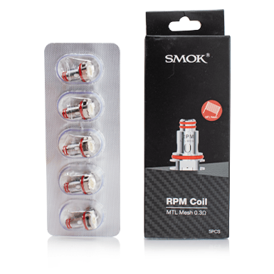 SMOK RPM Coils - RPM MTL coil packaging