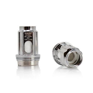 SMOK TFV18 Tank - 0.33 ohm TFV18 Meshed Coil and inside view