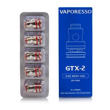 Vaporesso GTX Coils - 0.6 ohm Packaging